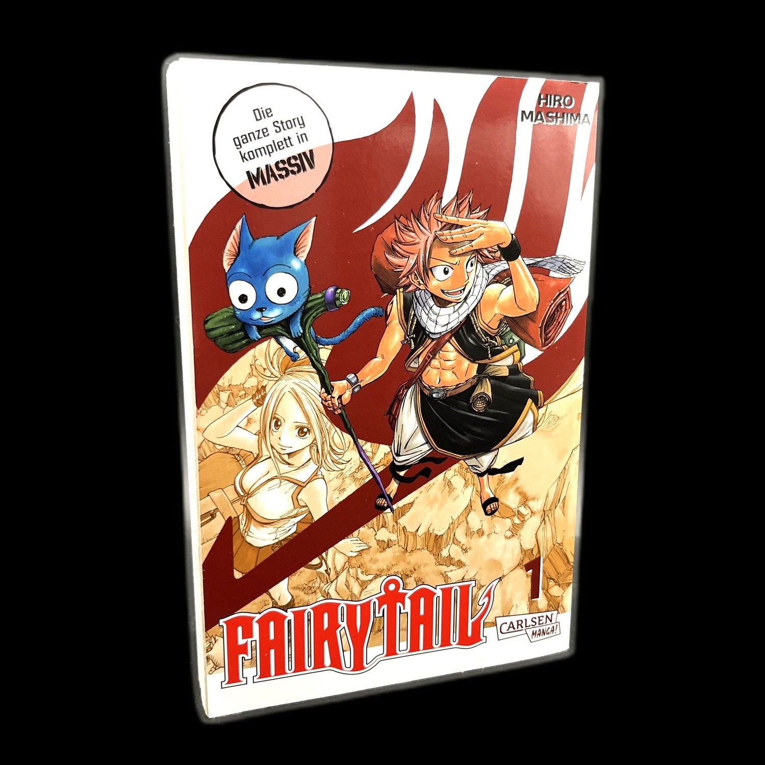 Fairy Tail - Volume 1 - Carlsen Manga - Tedesco - Hiro Mashima - Usato