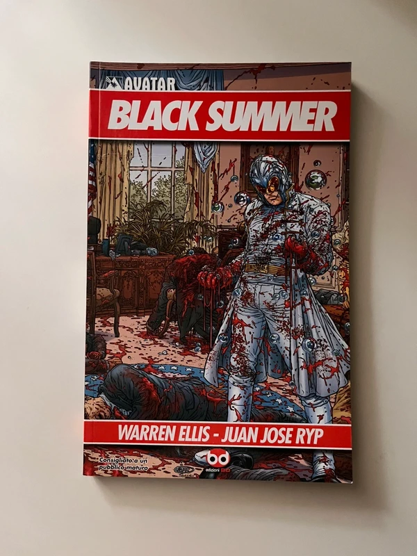 Black Summer - Warren Ellis e Juan Jose Ryp - Ed. BD – Volume unico
