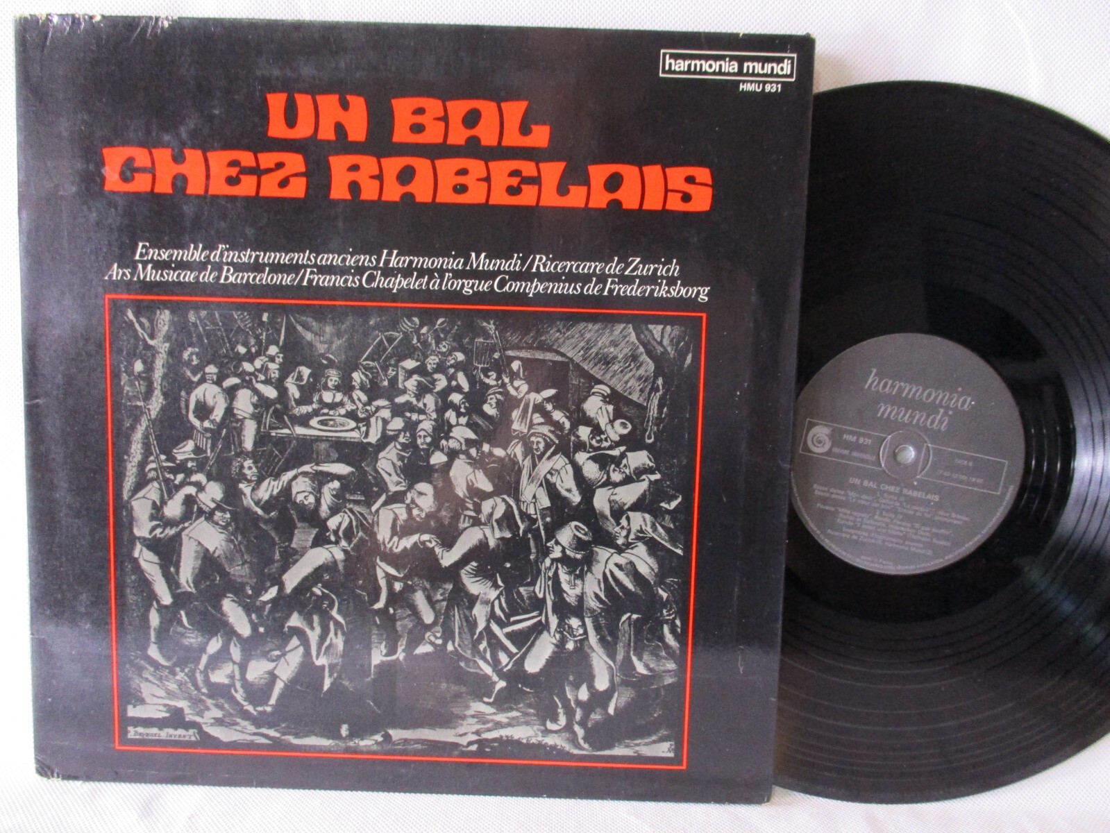 Un Bal Chez Rabelais 70's NM French Import LP Classical Renaissance P Brueghel