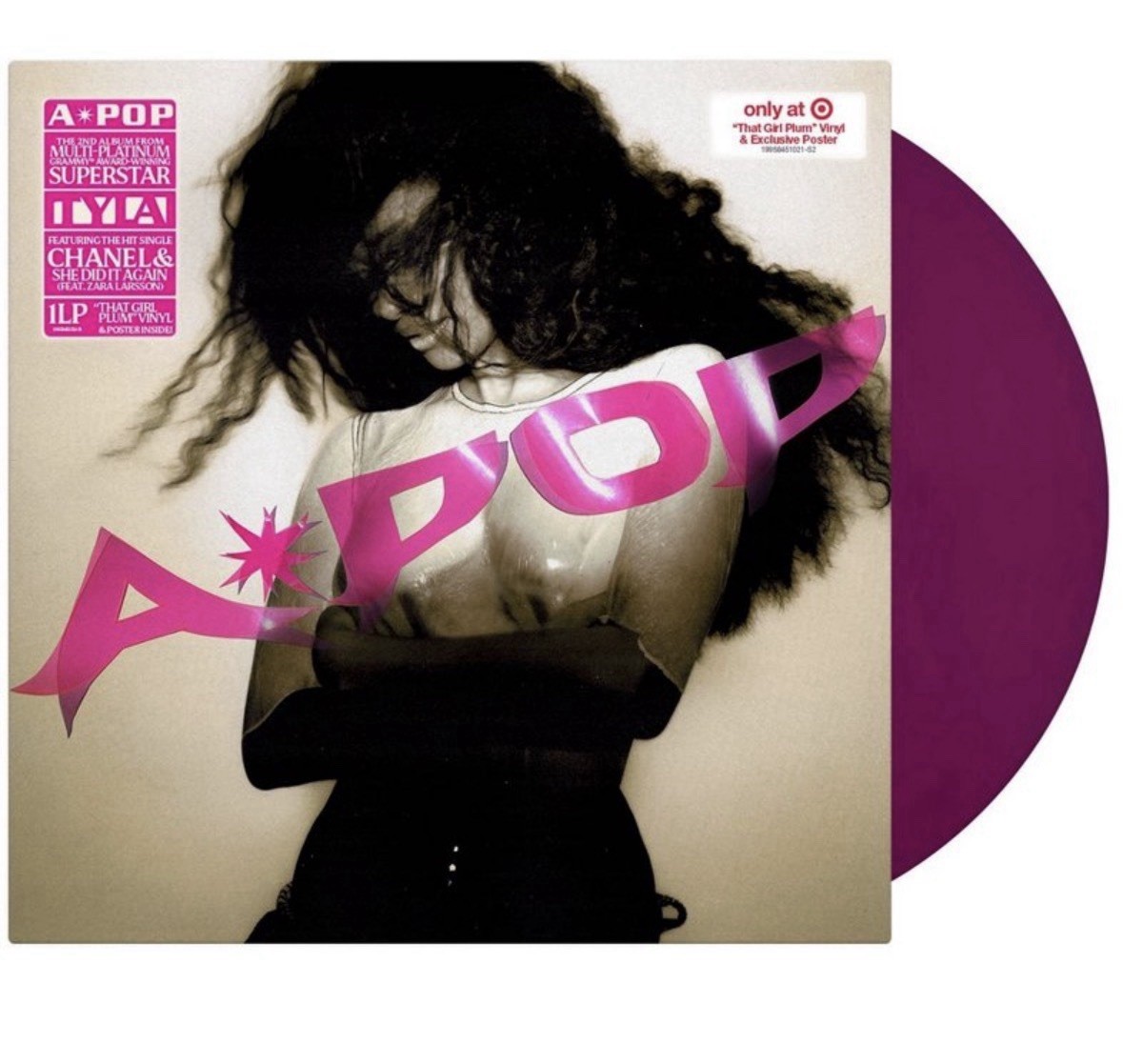 Tyla A*POP LP Limited Edition Plum