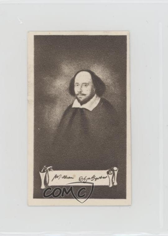 1923 Nicolas Sarony Celebrities and Their Auto Tobacco William Shakespeare 16at