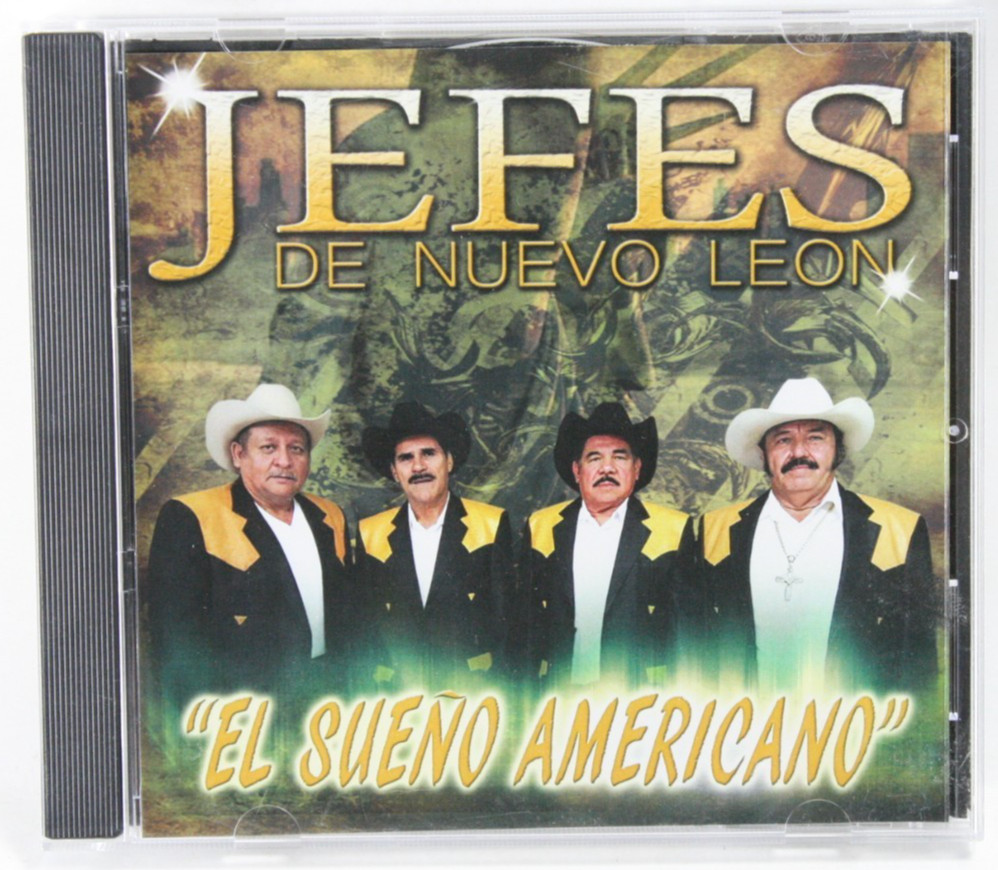 Jefes de Nuevo Leon - Cd - El Sueno Americano - Norteno Tex Mex Latin Rare