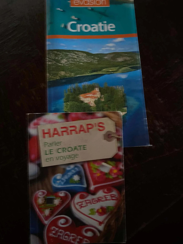 lot livres voyage Croatie