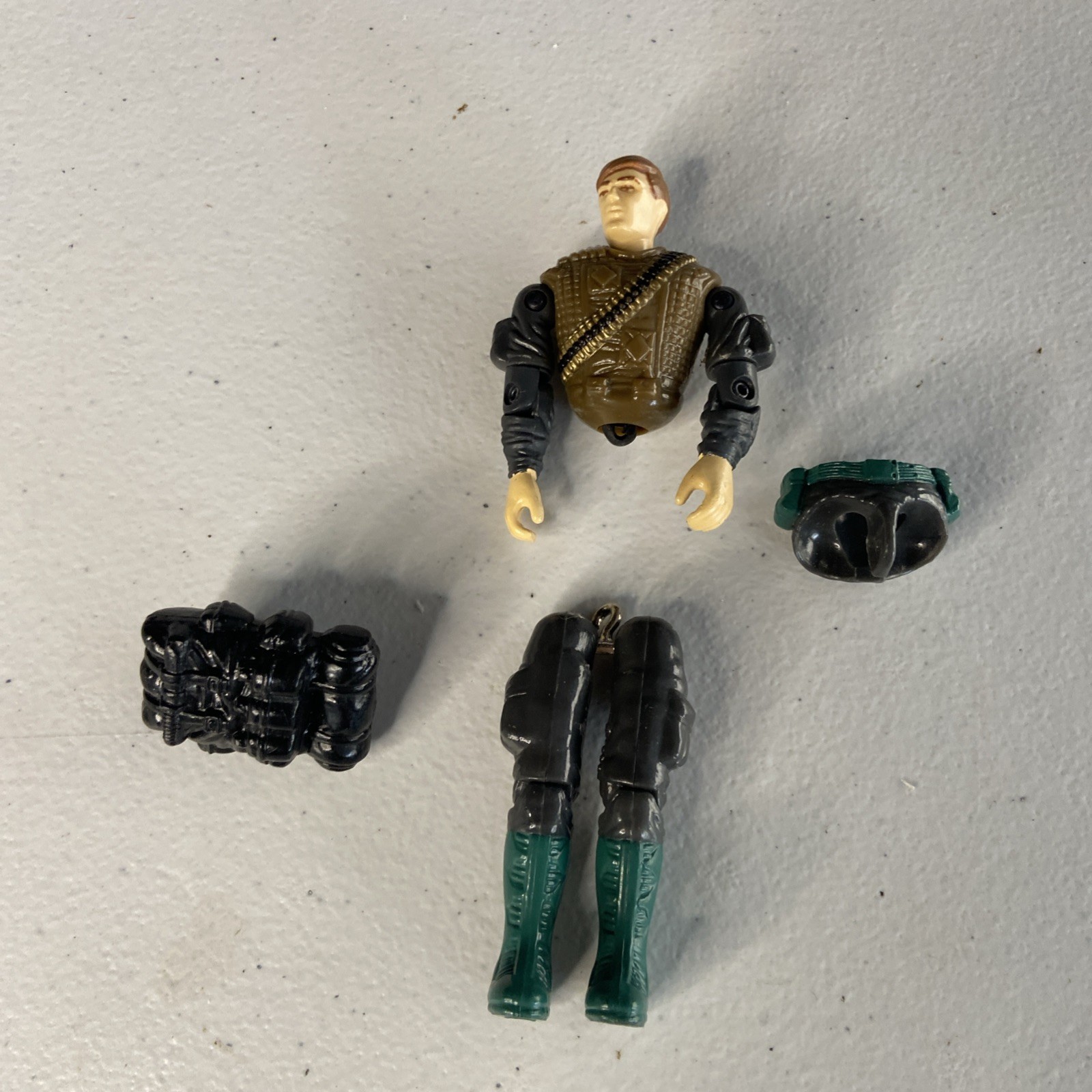 Action figure GI Joe anni 80 90 così com'è per ricambi Spearhead Night Force