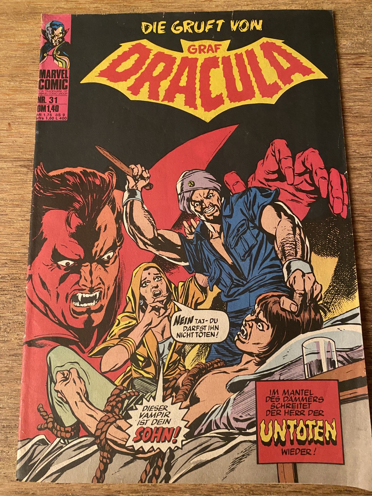 Tomb Of Dracula #31 1976 - Marvel - Fumetto - Ritrovamento in soffitta - Ottimo
