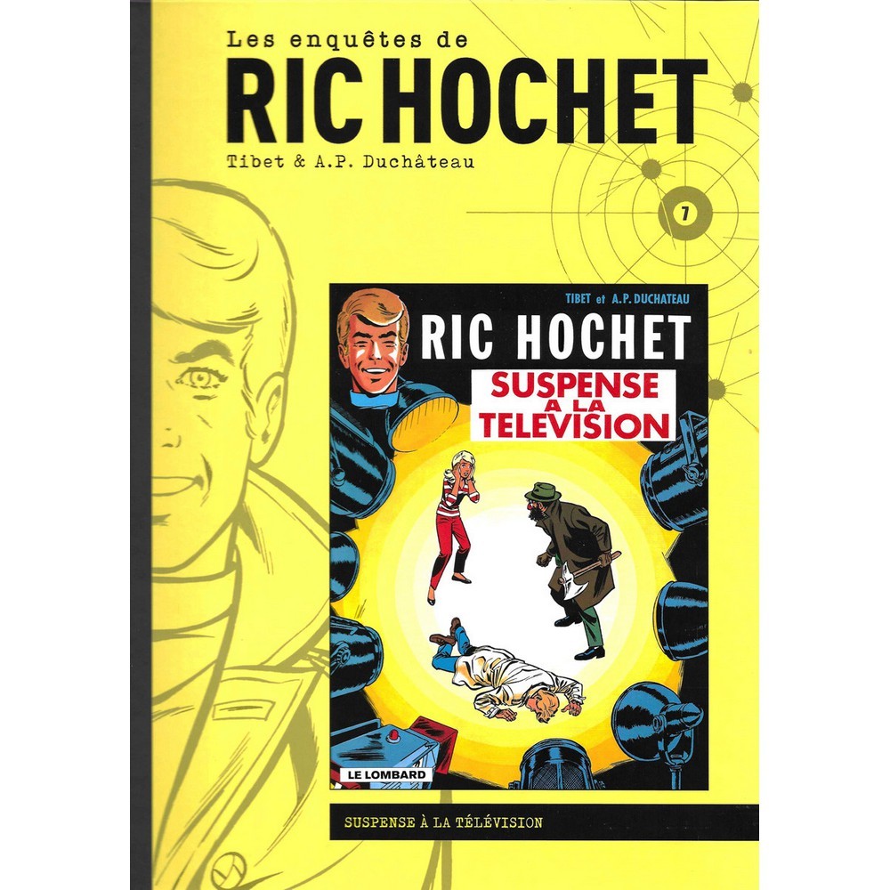 Album Les enquêtes de Ric Hochet - Suspense à la télévision - T7 (2022)