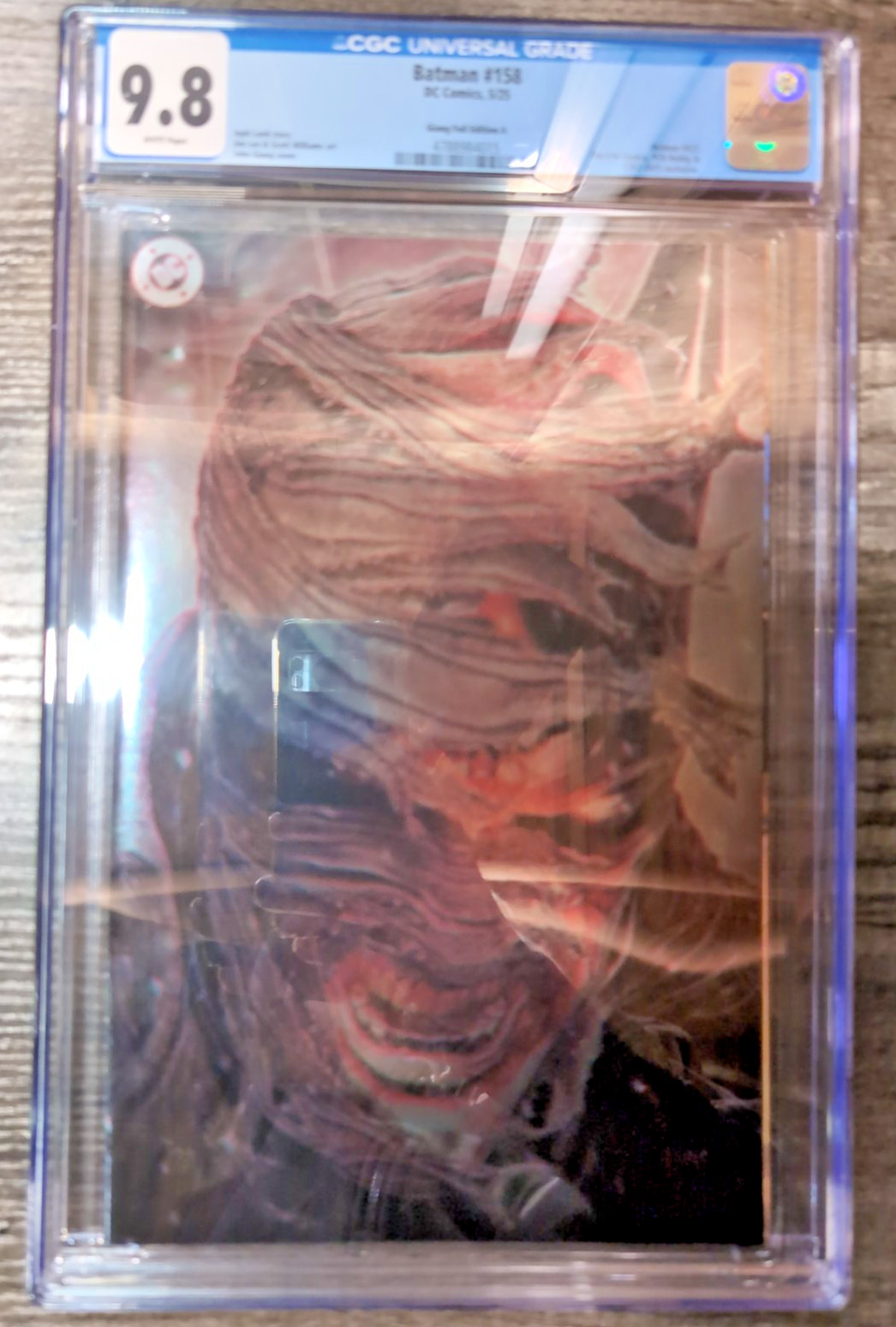 Batman #158 CGC 9.8 Giang Foil Edition A Virgin C2E2 Esclusiva DC 2025