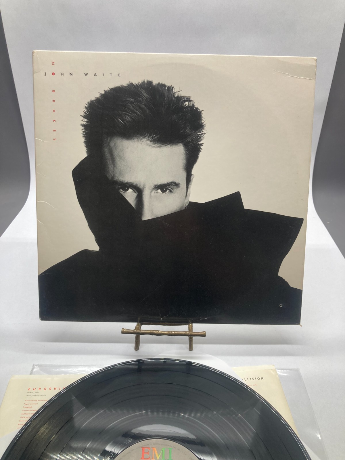 John Waite No Brakes Vintage Vinyl LP 1984 EMI America Record ST-17124