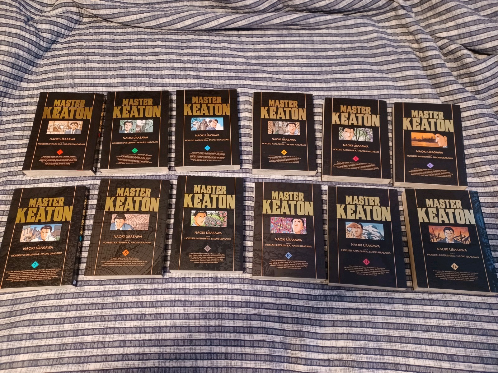 MASTER KEATON VIZ completo vol.1-12 set completo manga in inglese 