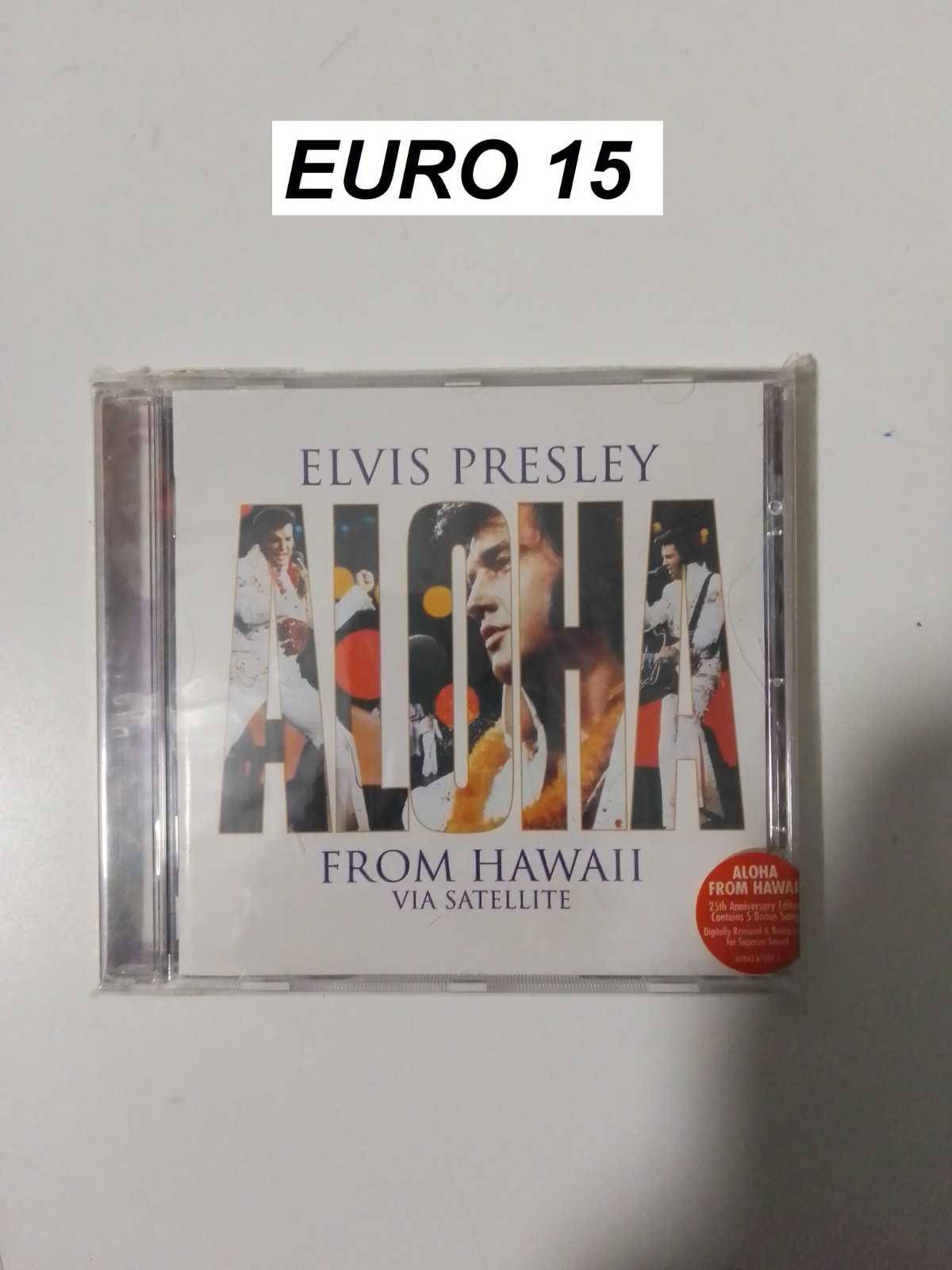 ELVIS PRESLEY " FROM HAWAII VIA SATELLITE " CD SC4
