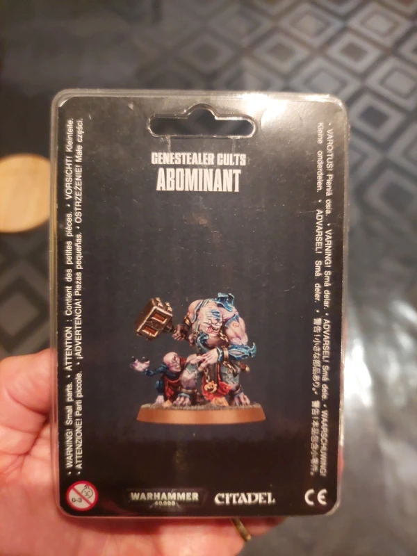 Warhammer 40k Genestealer Cult. Abominant abbherrant leader