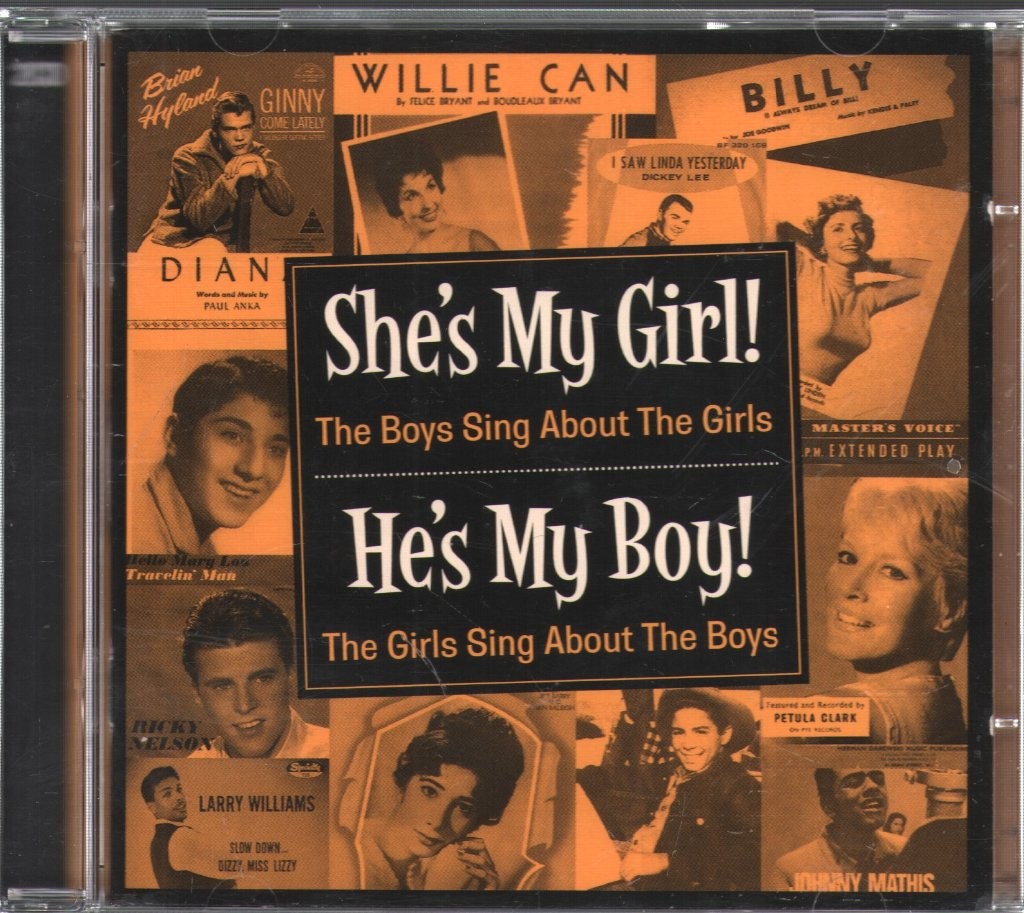 Vari Artisti She's My Girl! He's My Boy! Doppio CD Europa Fantastic Voyage
