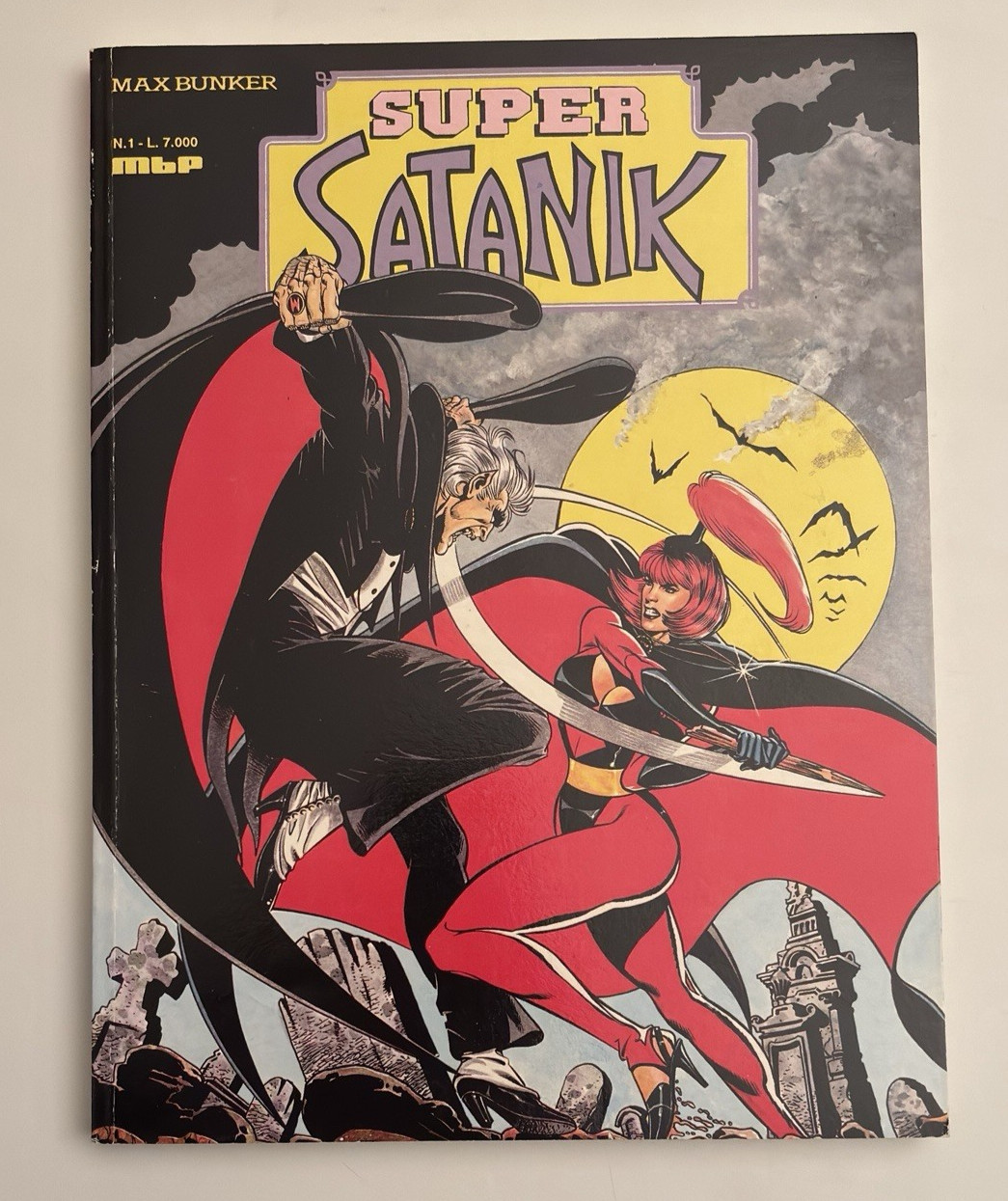 Super Satanik 1 Il Regno del Terrore Max Bunker 1993 Mbp