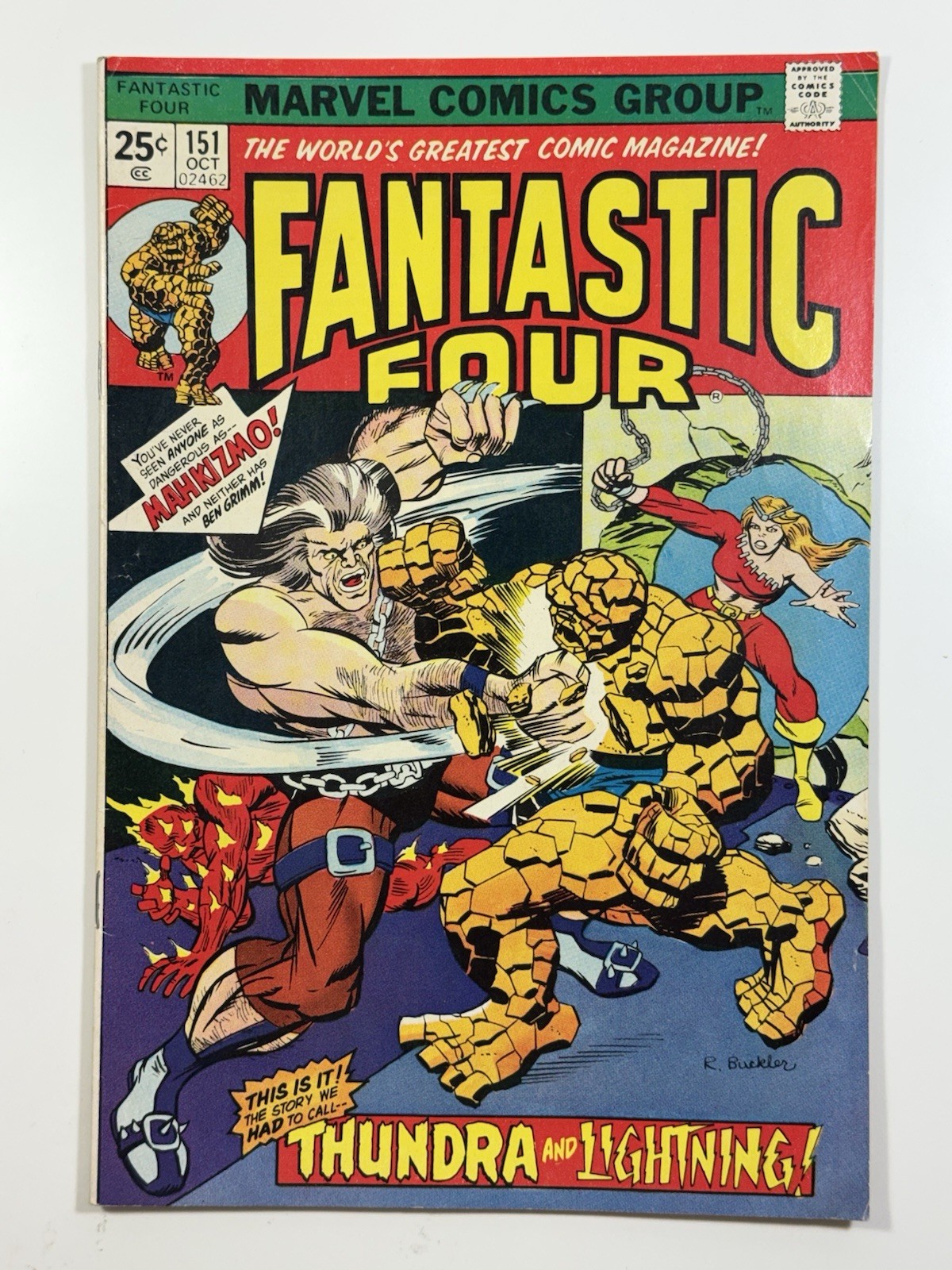 Marvel Comics Fantastic Four #151 • Variante inserto Mark Jewelers • 1974 • G/VG