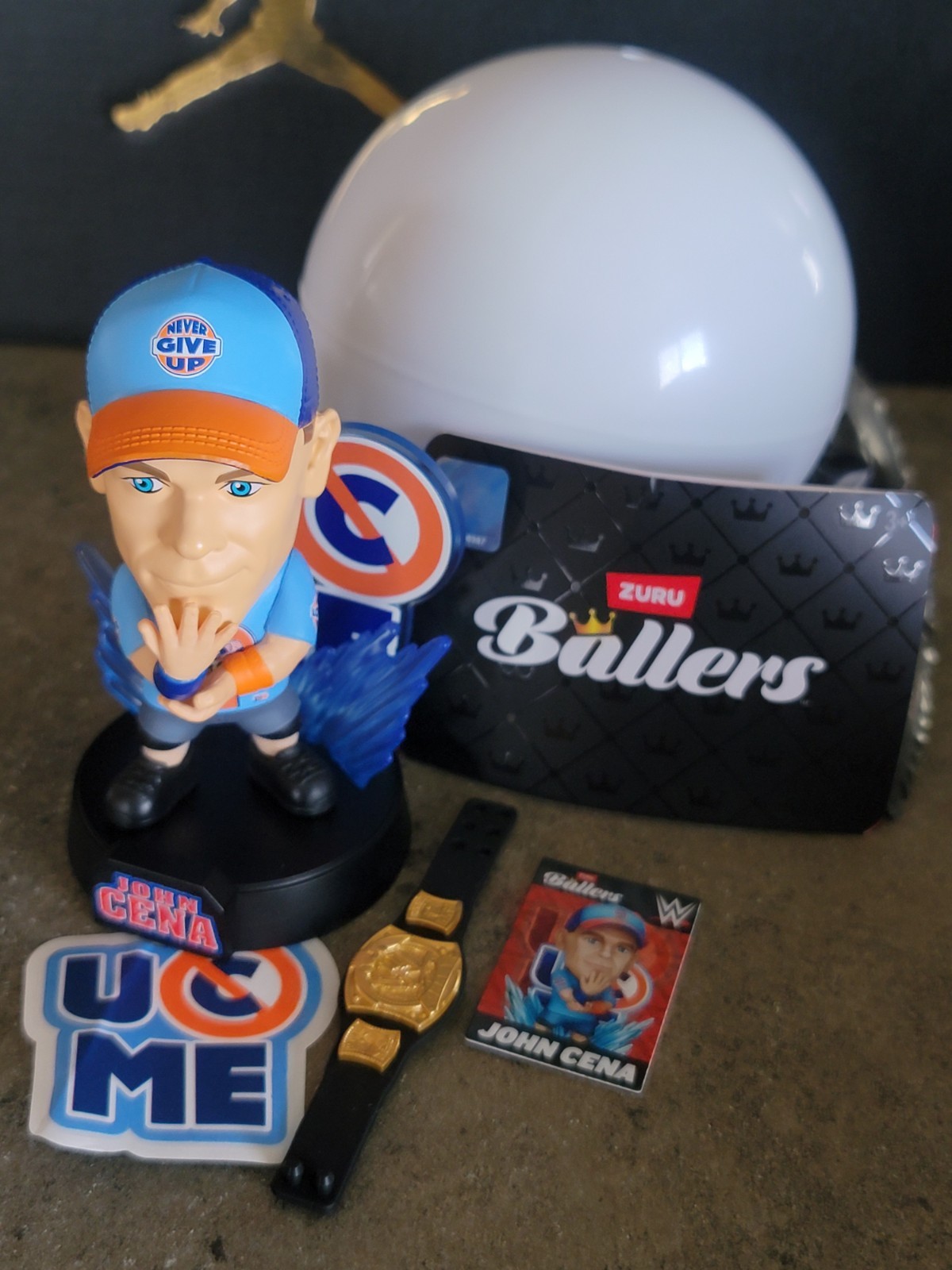 Figurina WWE Zuru Ballers John Cena super rara 1/120