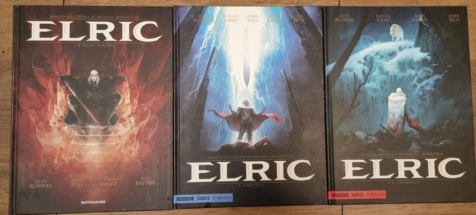 ELRIC Mondadori Comics Prima 1-3 Il Trono di Rubino Tempestosa Lupo Bianco