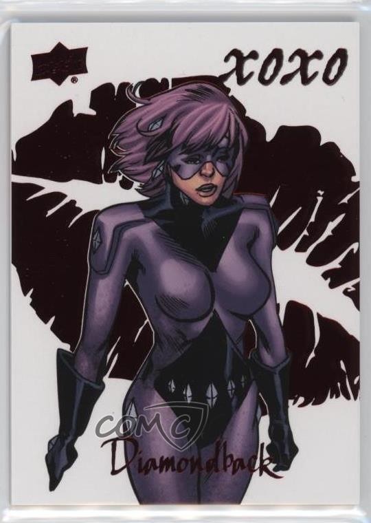 2016 Upper Deck Marvel Gems XOXO Diamondback #XO-9 09q5
