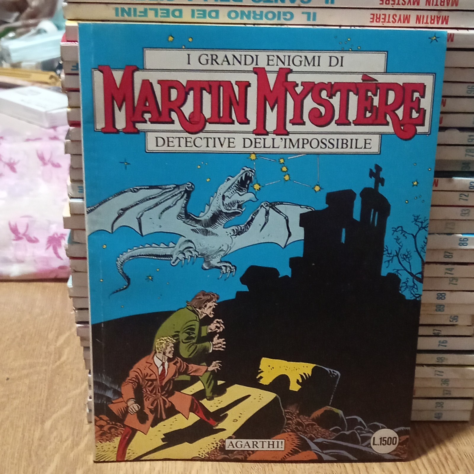 Martin Mystère I Grandi Enigmi n. 68 I signori della guerra 1987 Castelli