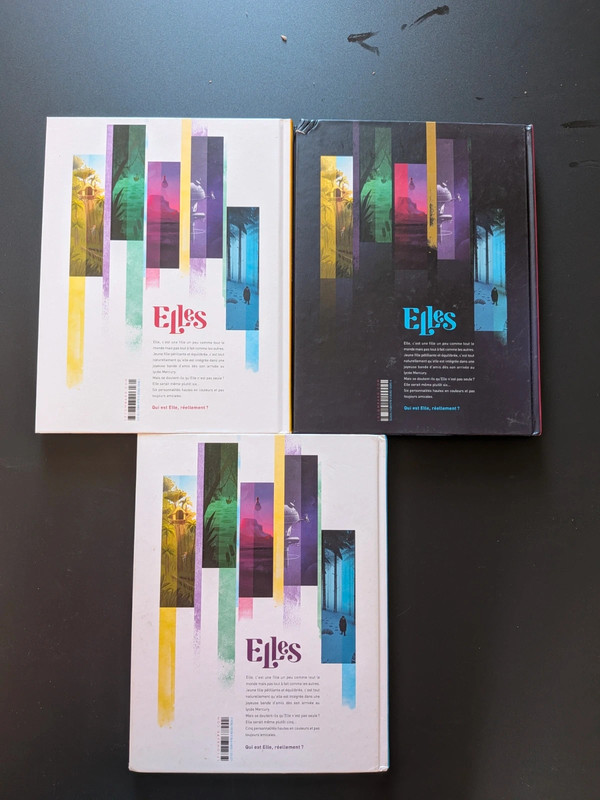 Lot trois livres Elles