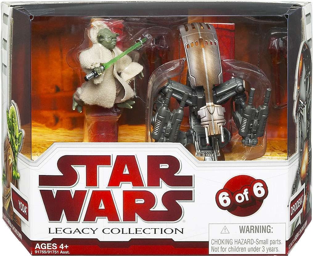 Star Wars Geonosis Arena Showdown Yoda vs Droideka