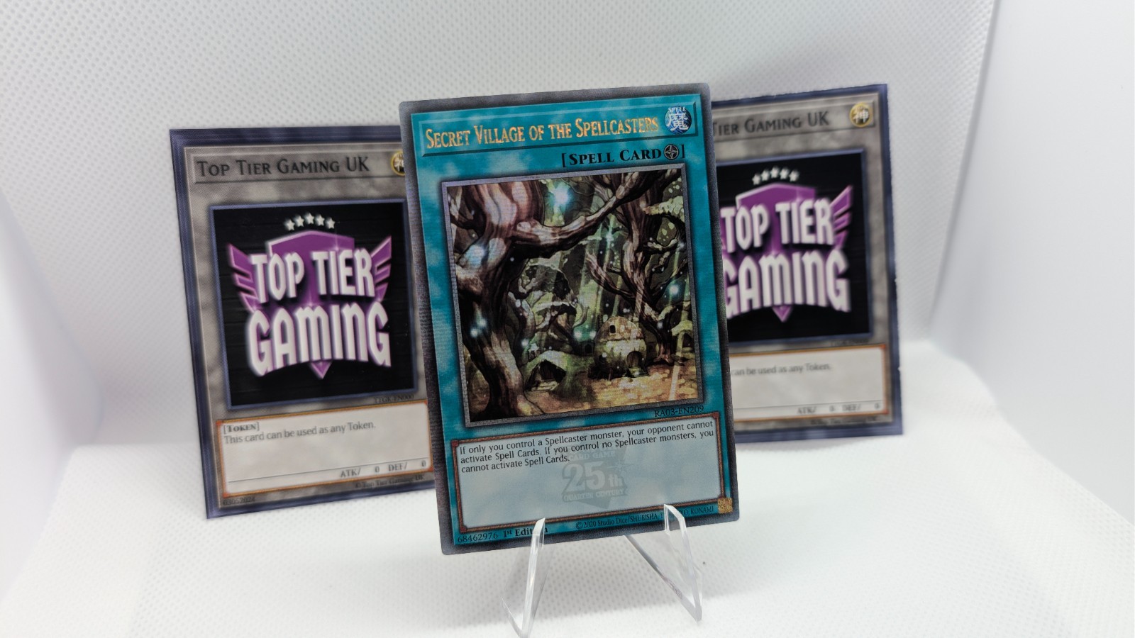 Yugioh Secret Village of the Spellcasters	RA03-EN209	Quarter Century Secret Rare