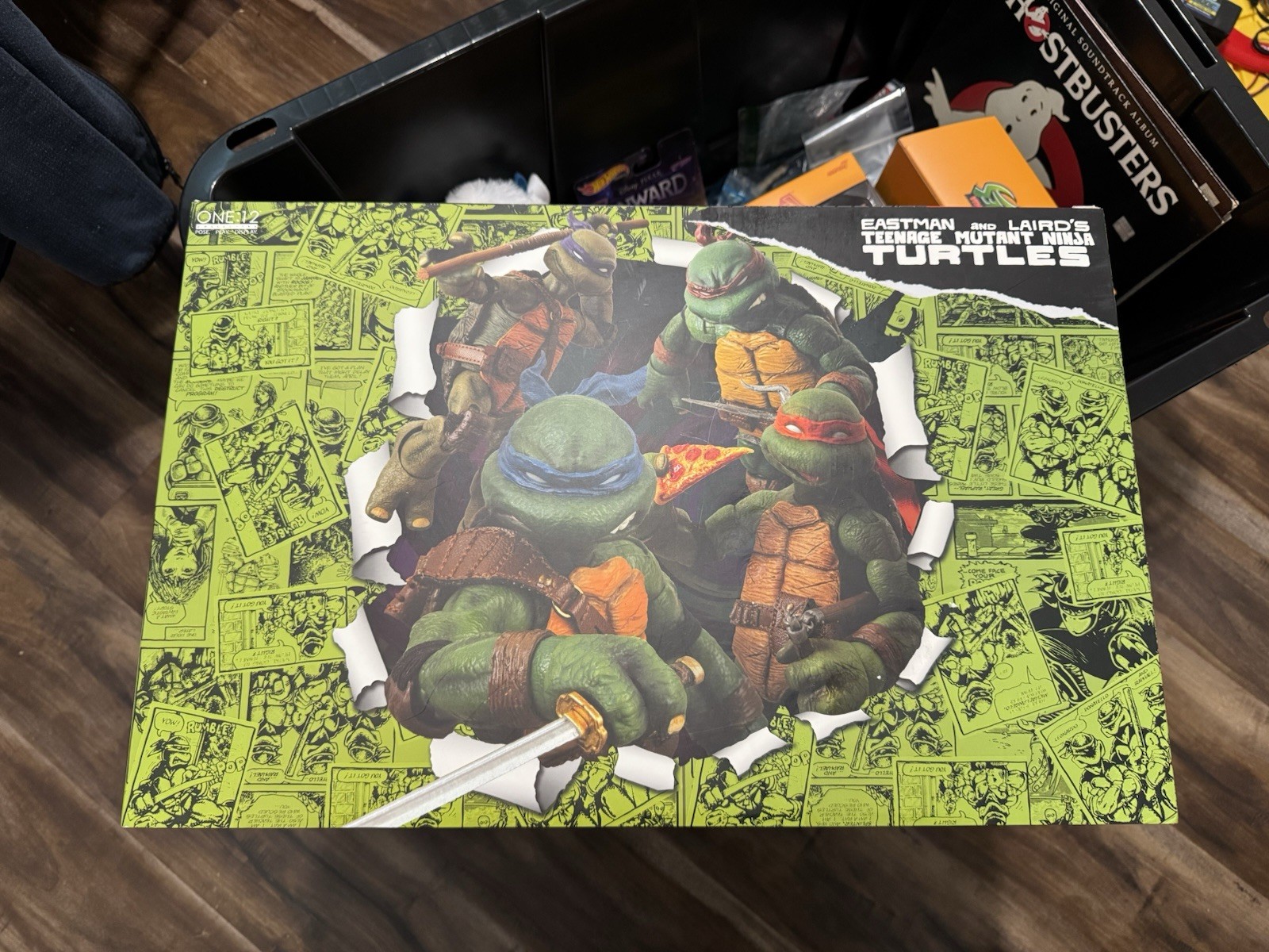 Mezco One:12 Eastman Laird TMNT Teenage Mutant Ninja Turtles Deluxe 4 Pack