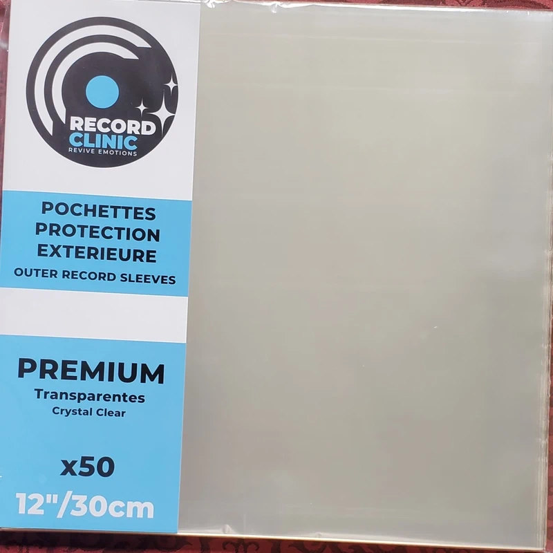 50x Pochettes Protection Premium 33T/30cm - 12"Outer Sleeves