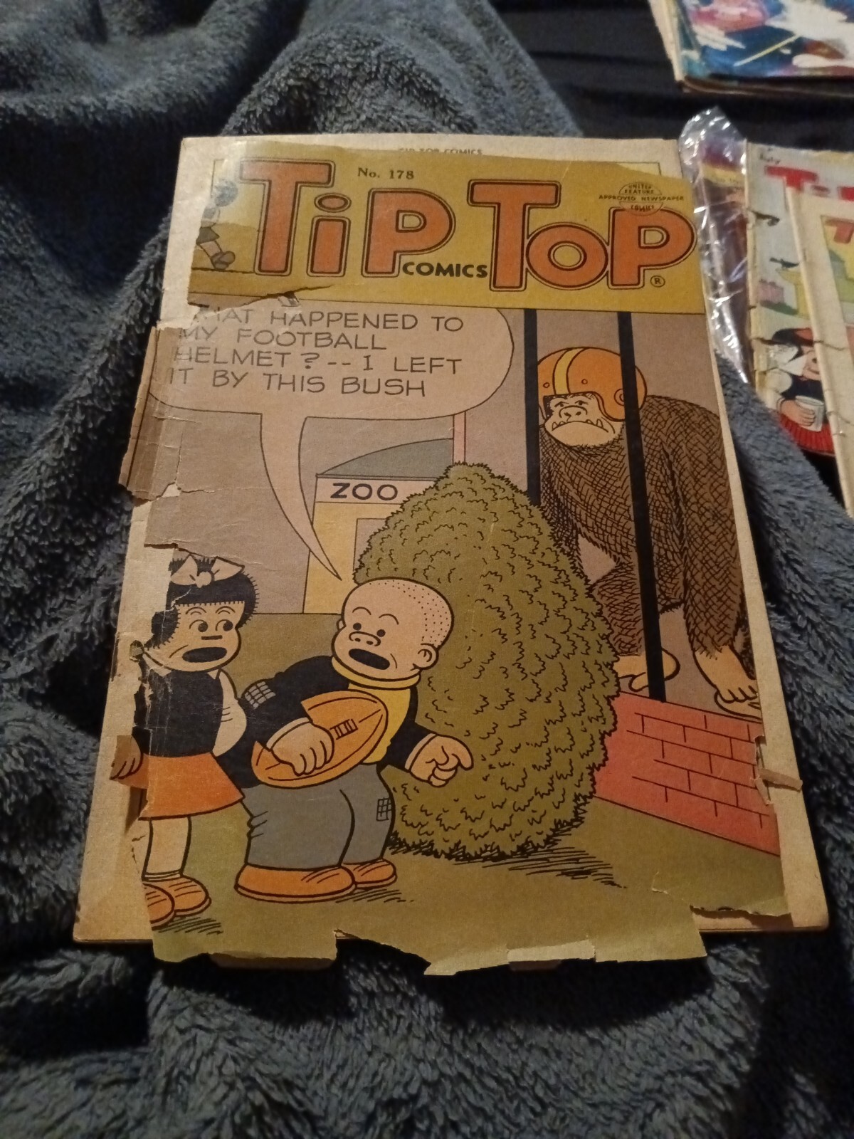 Tip Top Comics #178 (United Features 1953) Golden Age Nancy e sluggo Tarzan