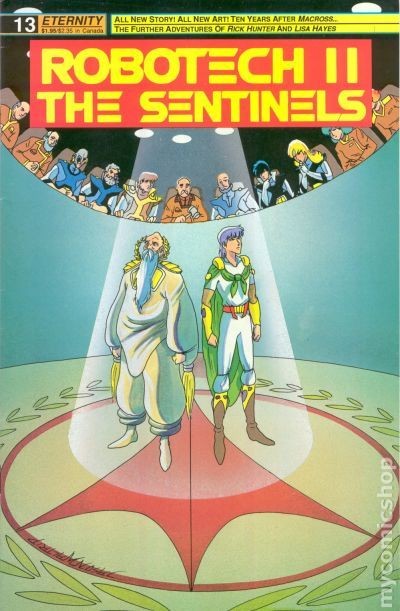 Robotech 2 Le Sentinelle Libro 1 #13 FN+ 6.5 1989 Immagine Stock