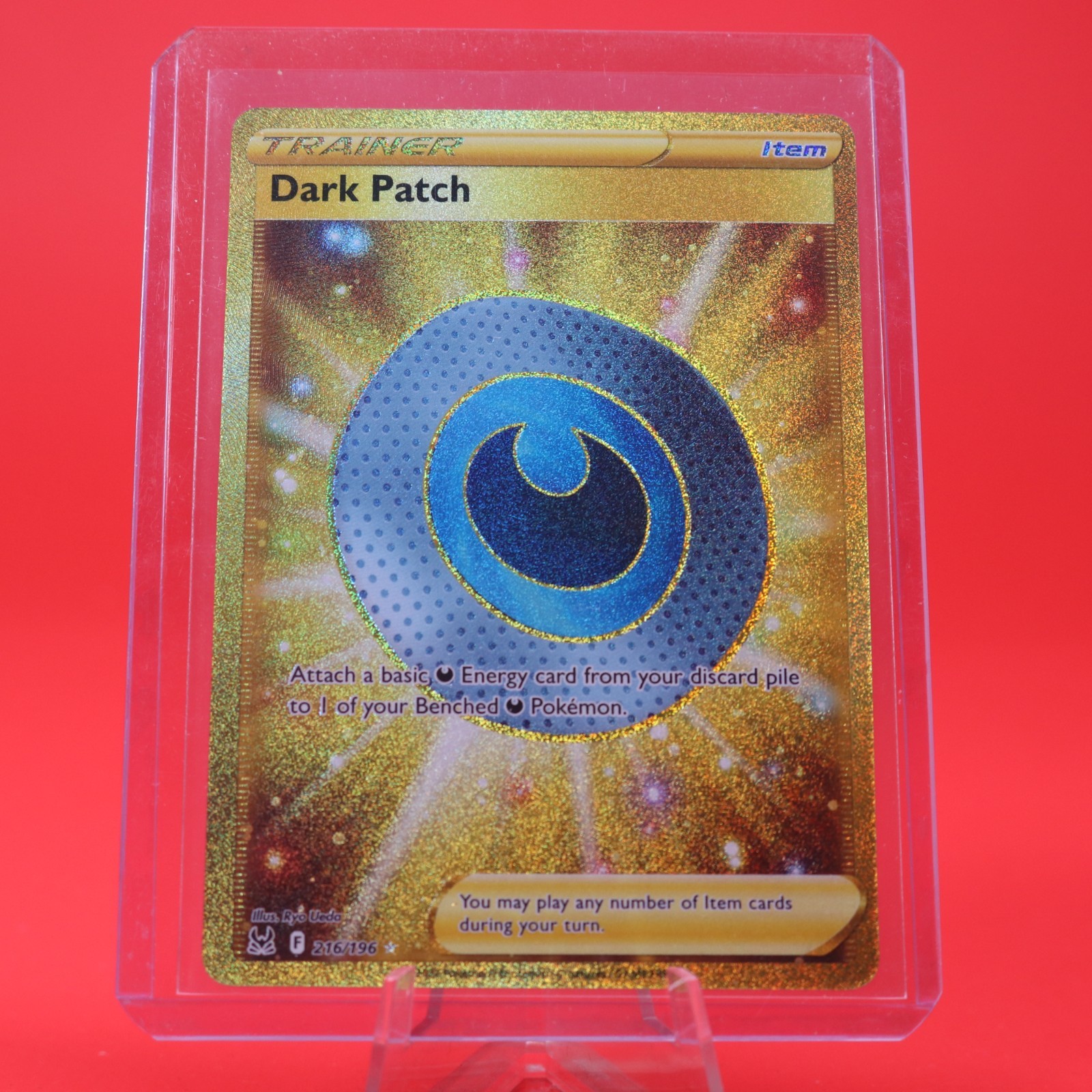 Pokémon TCG Origine Perduta Segreta 2022 Rara 216/196 Patch Oscura