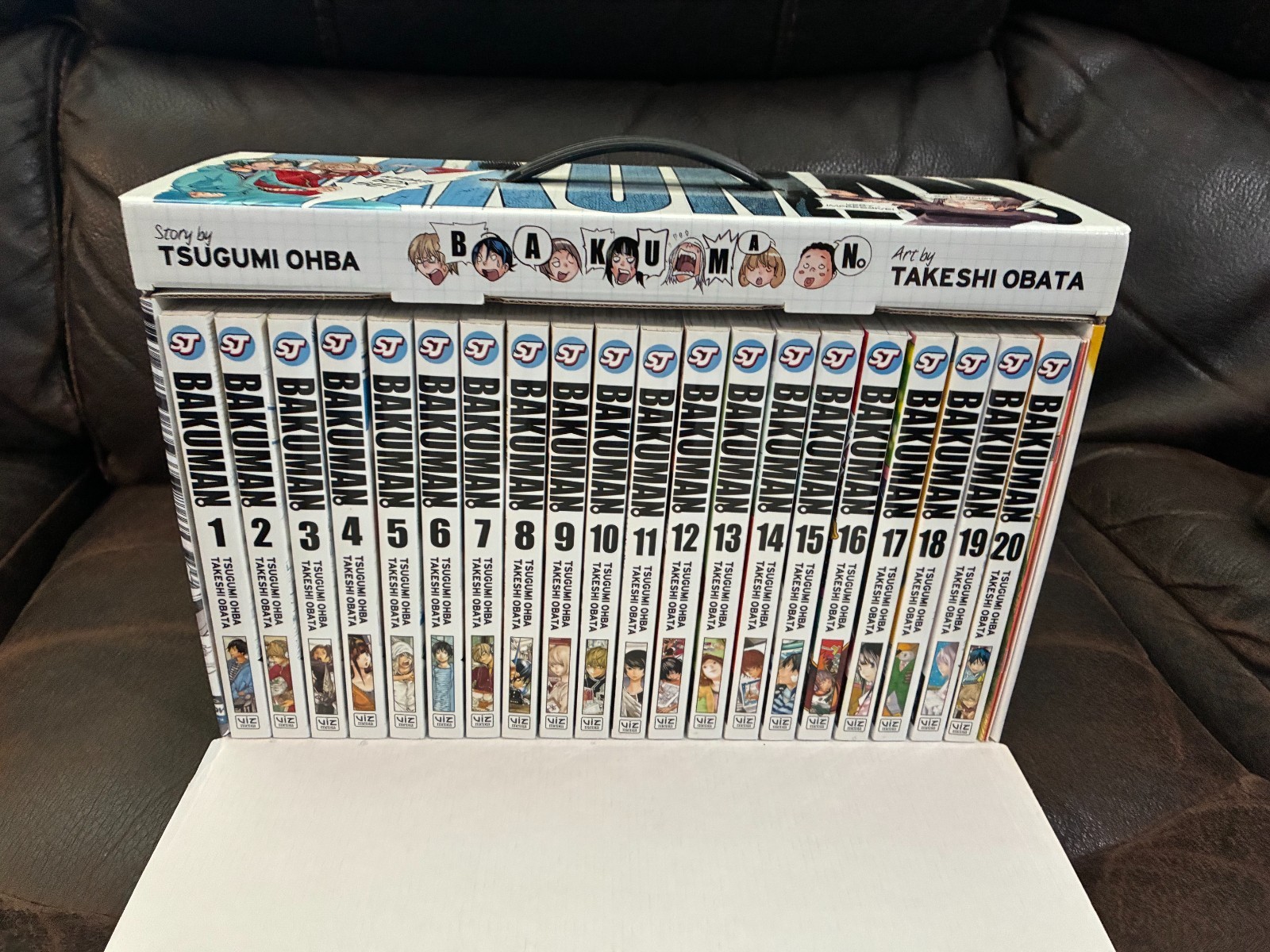 Bakuman cofanetto completo vol. 1-20 manga inglese VIZ Ohba Obata