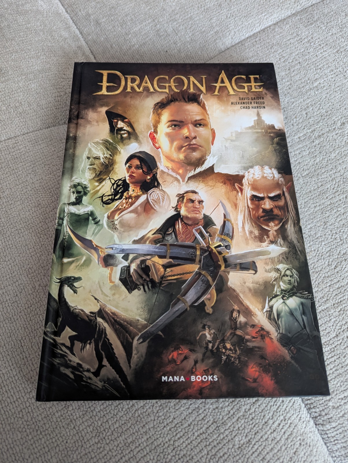 Mana Books Dragon Age couverture rigide David Gaider, Alexander Freed (2013)