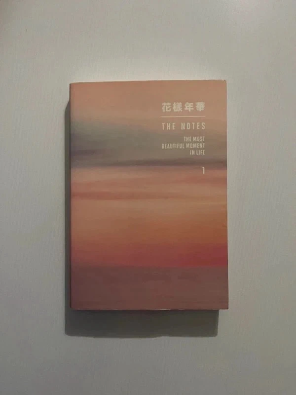 BTS The notes « The most beautiful moment in Life » tome 1