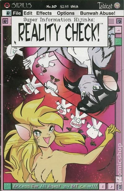 Reality Check #10 VG 1998 immagine stock basso grado