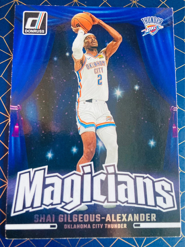 2024 Panini Donruss - Shai Gilgeous-Alexander #3 (Magicians) Oklahoma City Thunder