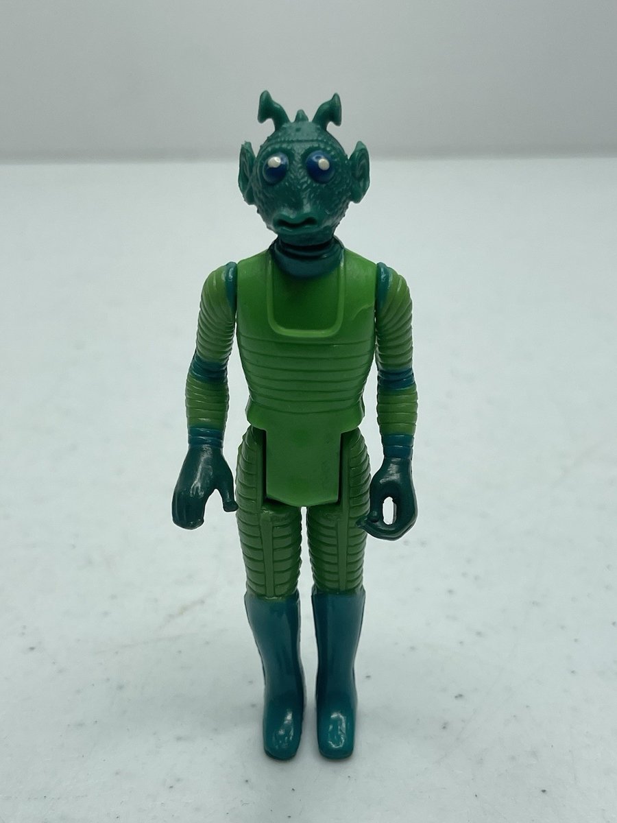 Modellino Kenner Star Wars Greedo Hong Kong 1978 vintage buone condizioni