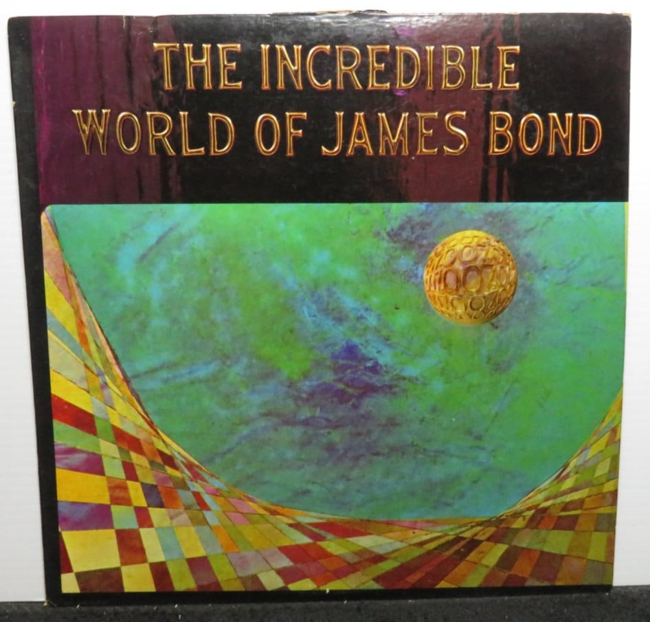 THE INCREDIBLE WORLD OF JAMES BOND (VG+) SP3 LP VINYL RECORD