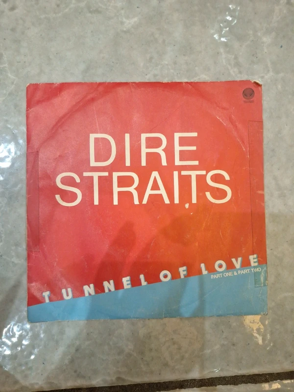 Vinile 7 45 giri Dire Straits tunnel of love Part One e Part Two