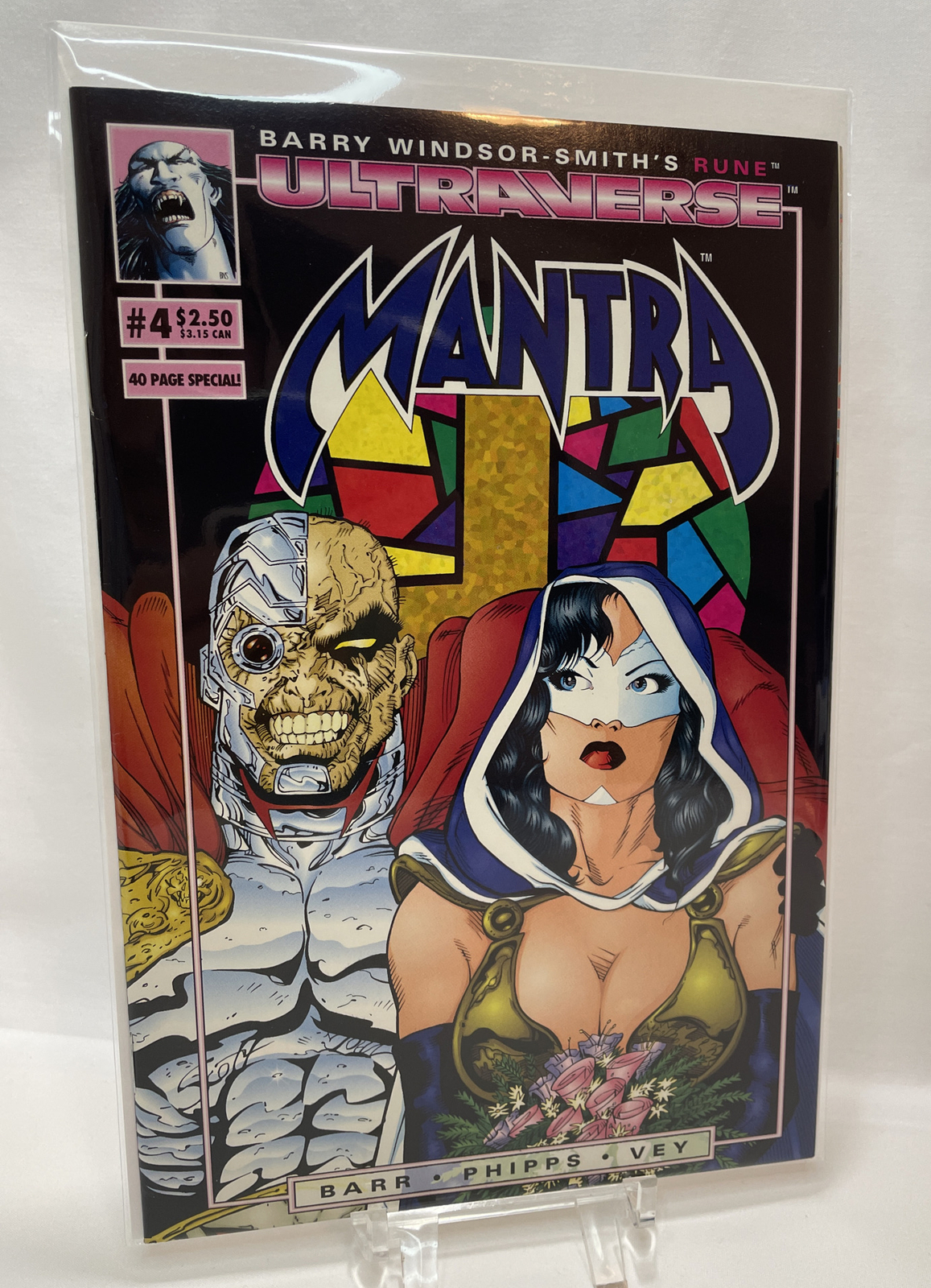Mantra  Vol1 # 4 Malibu | Ultraverse 40 Page Special, Barr•Phipps• Vey