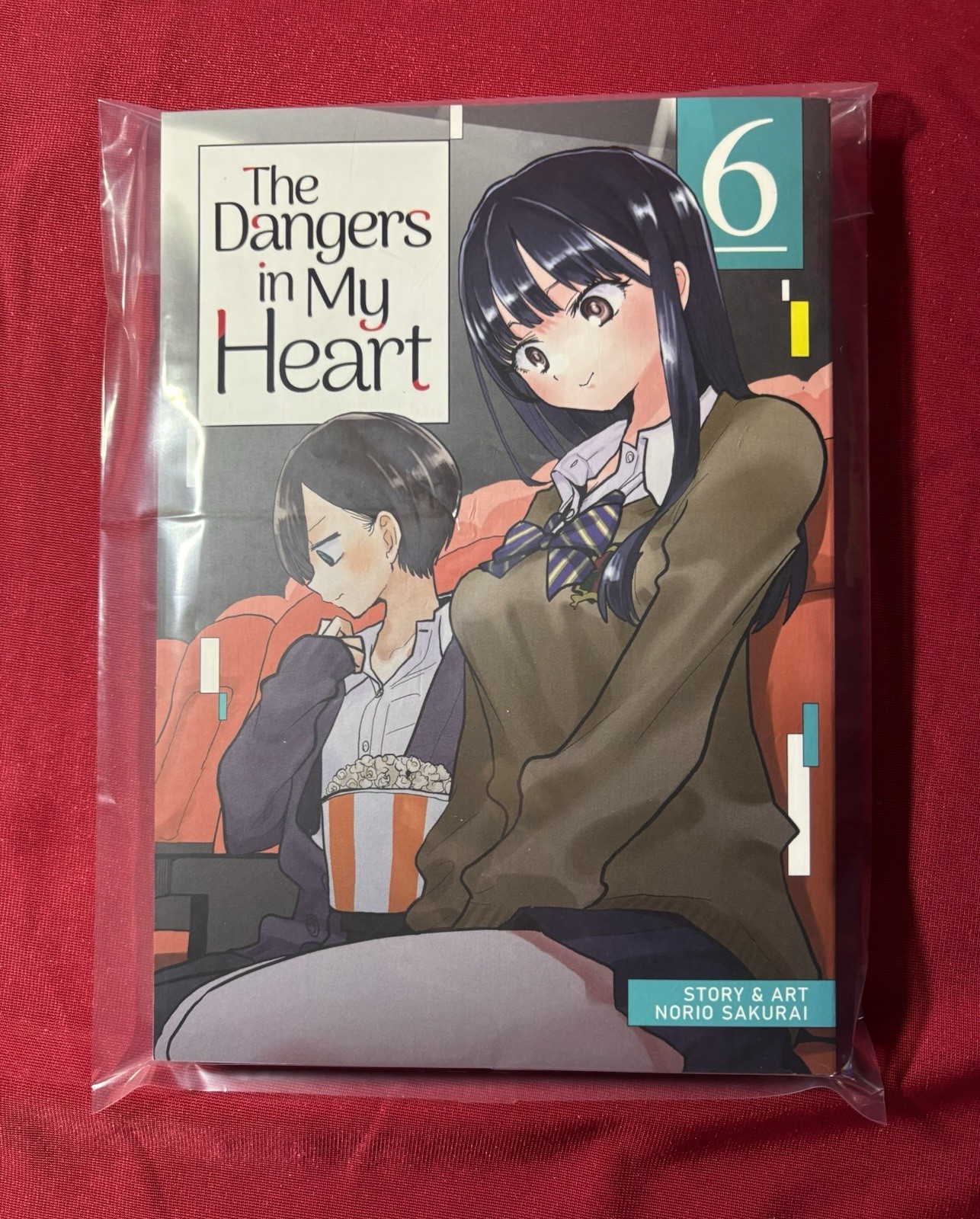 I pericoli nel mio cuore, vol. 6, di Norio Sakurai, manga inglese COME NUOVO MAI LETTO