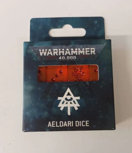 caja 16 dados aeldari warhammer 40.000