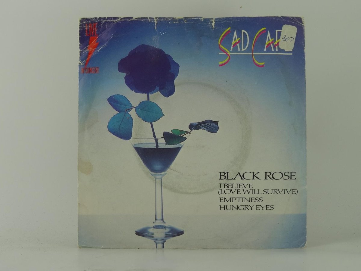 SAD CAFE BLACK ROSE (61) 4 Track 7" Single including Picture Sleeve RCA RECORDS