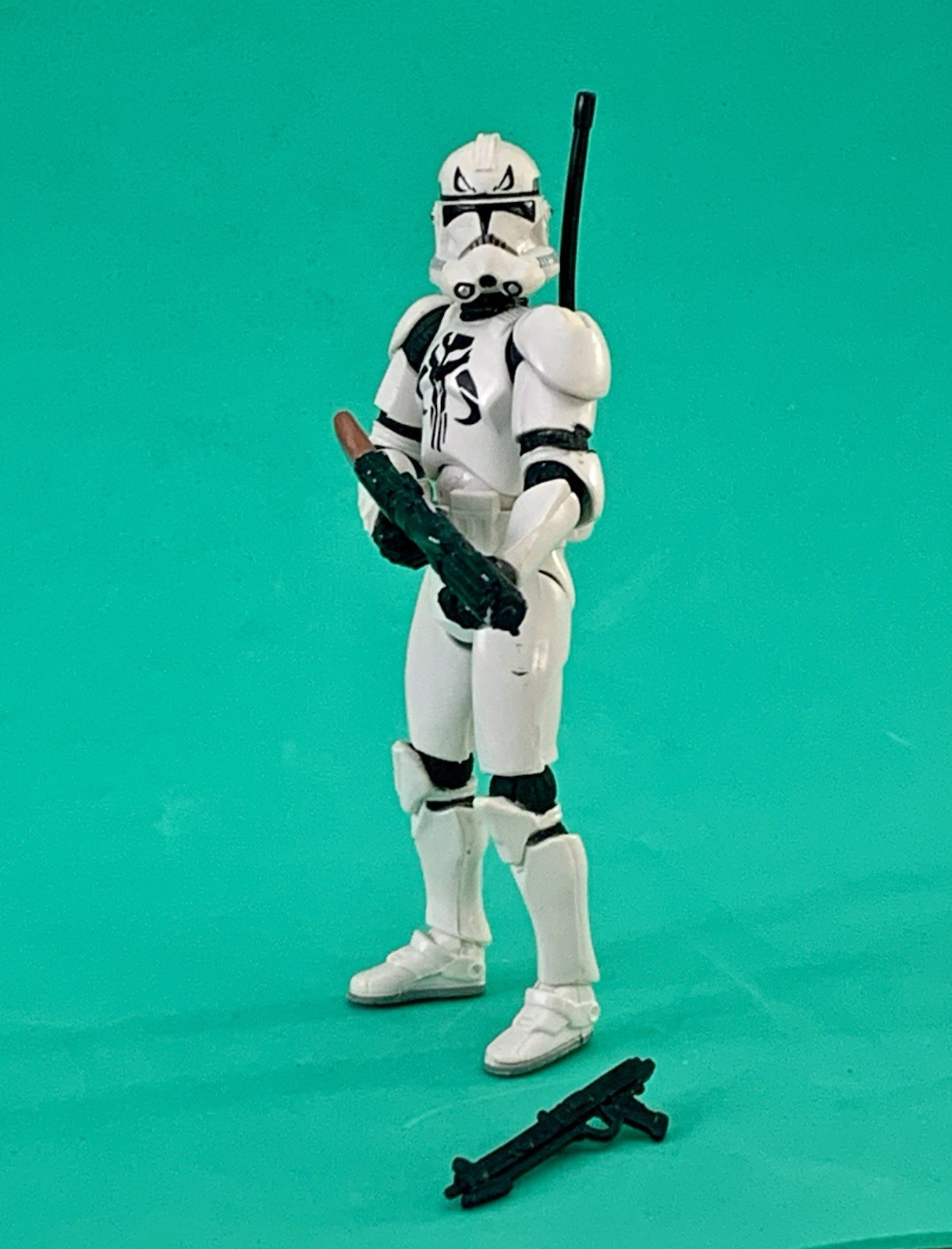 FIGURINA STAR WARS CLONE TROOPER REPUBBLICA FORZE D'ÉLITE 3,75" 2007 30° ANNIVERSARIO