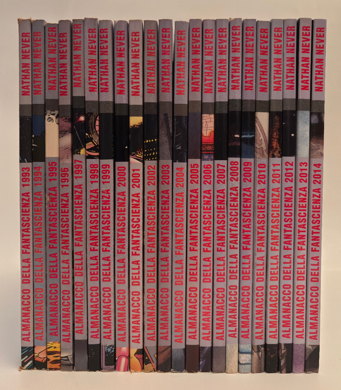 Nathan Never Almanacco della Fantascienza 1993 2014 Sequenza Completa 1-22 Lotto