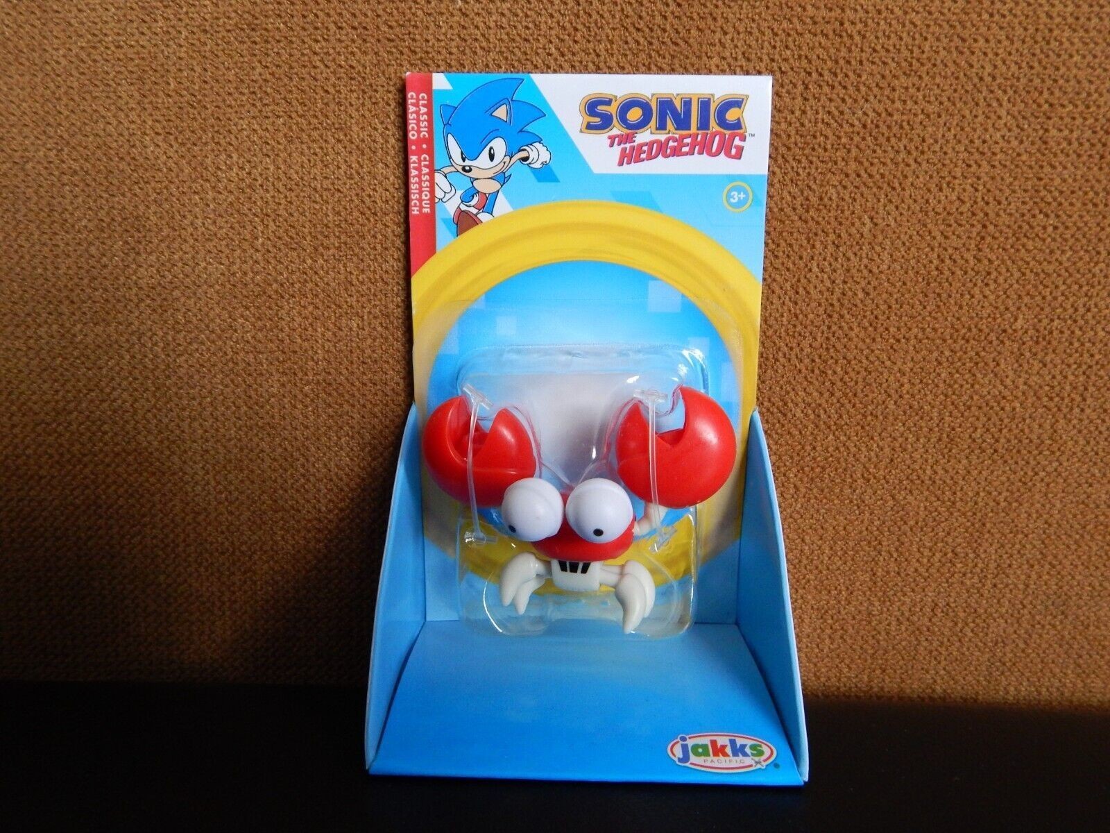 Nuovo! Carbmeat Classic Figure Sonic The Hedgehog Jakks-Pacific spedizione gratuita