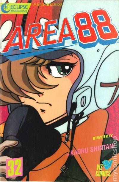 Area 88 #32 VG 1988 Immagine Stock Basso Grado