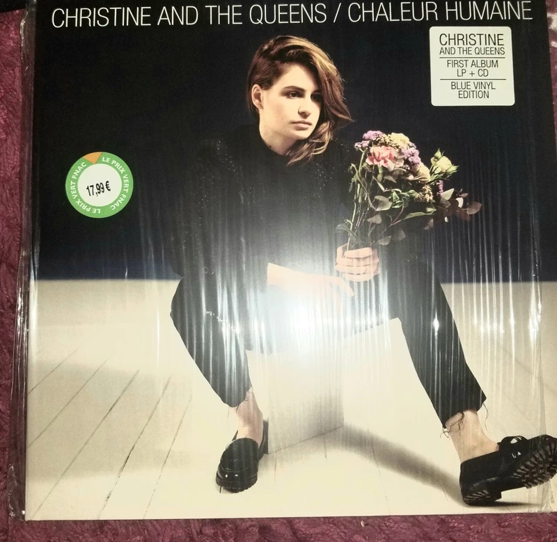 Premier pressage disque bleu inclus CD et le poster Était neuf