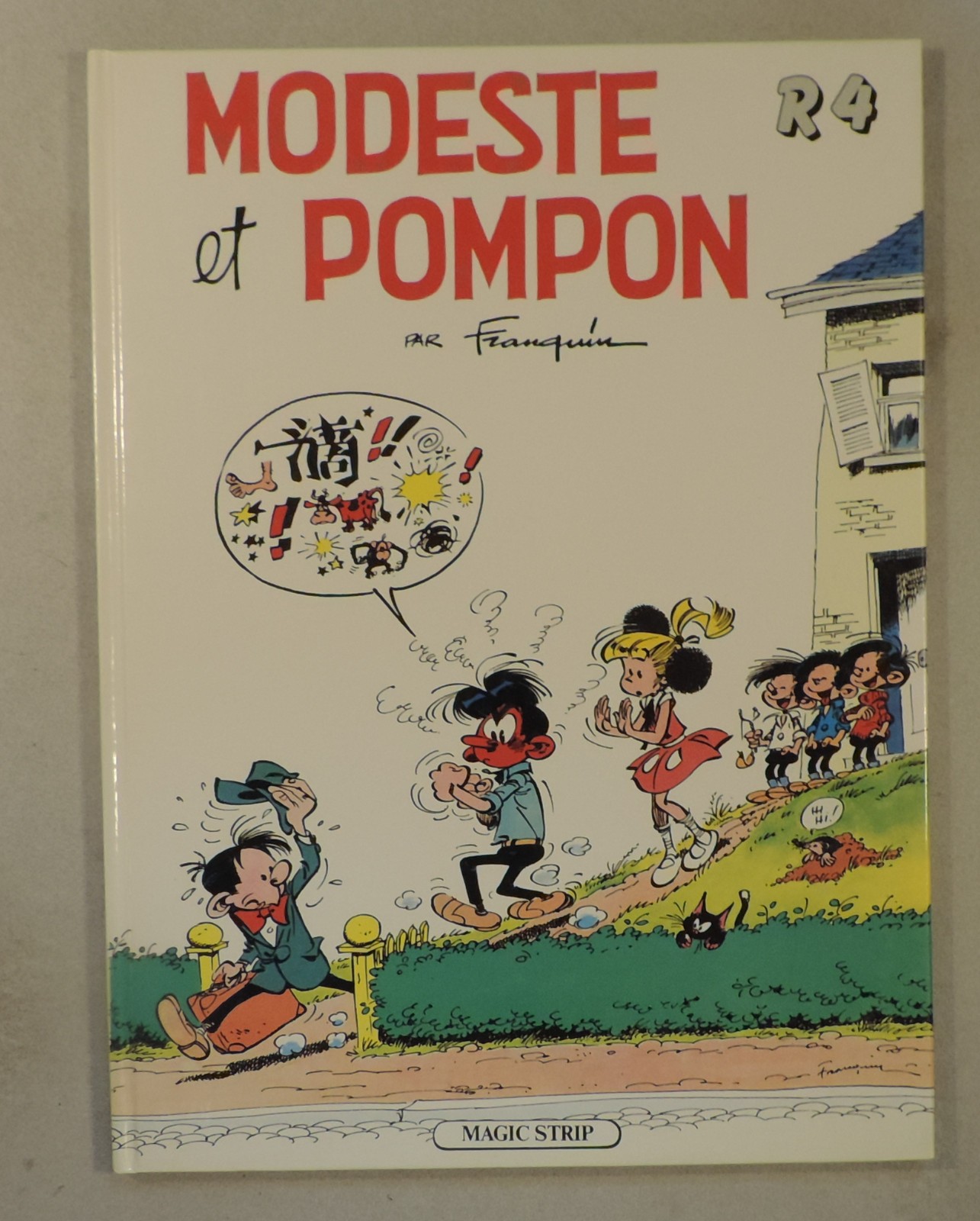Modeste et Pompon R 4 Franquin Magic strip 1981