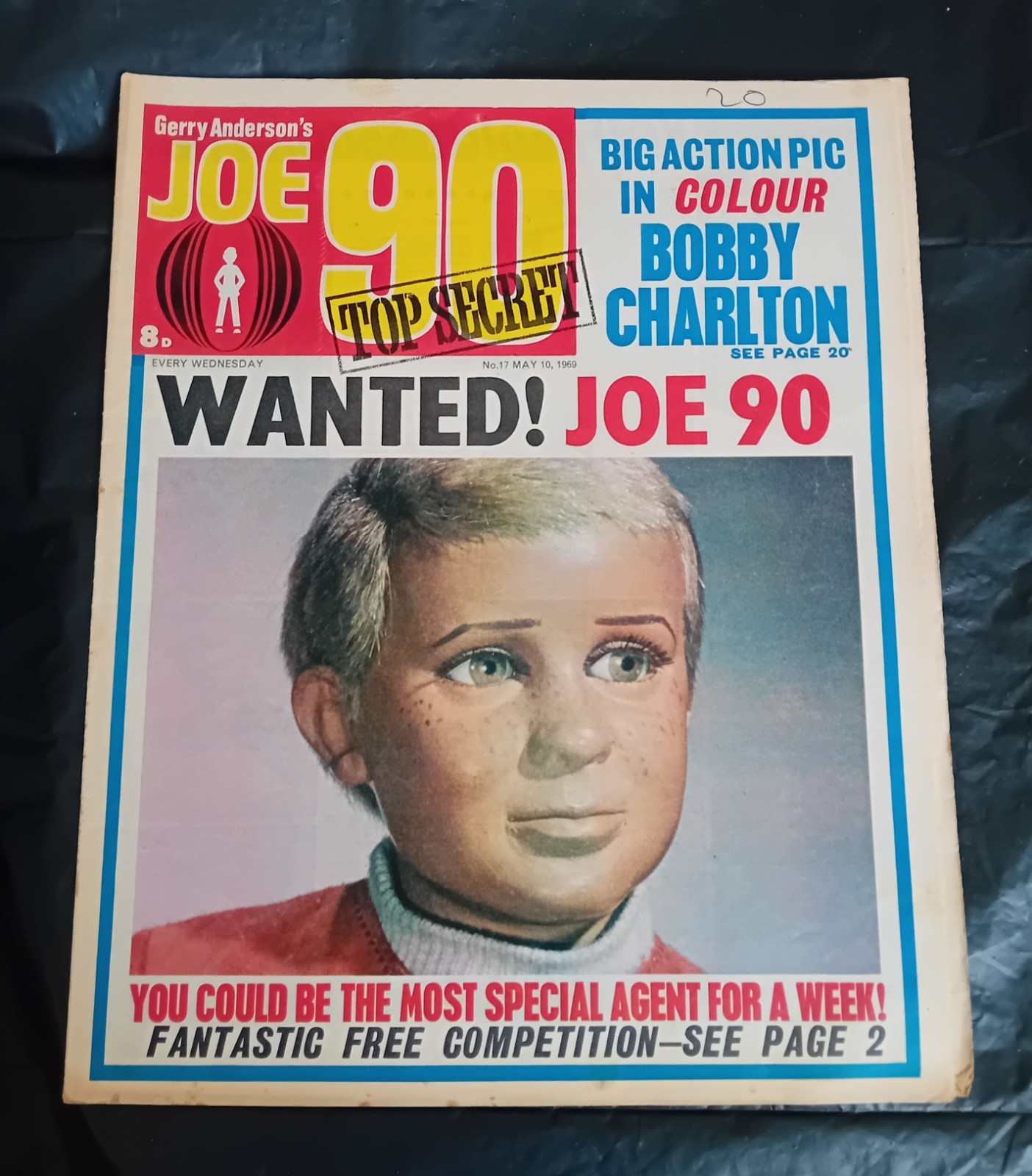 Joe 90 comic #17 (10/05/1969).  Star Trek/Land of Giants/The Champions. VGC
