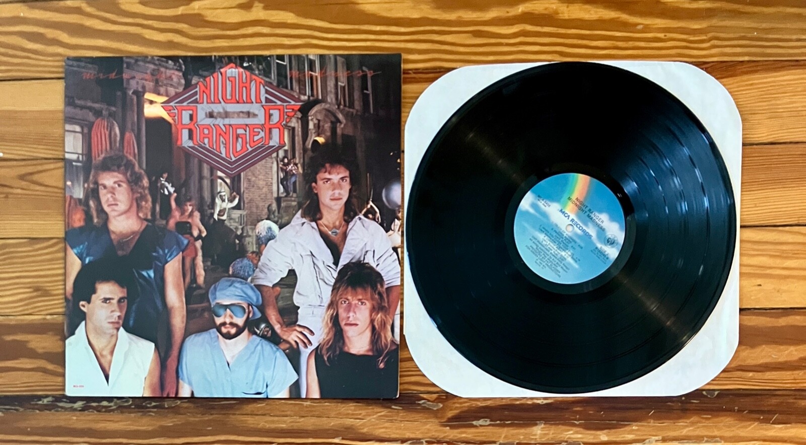 Night Ranger: Midnight Madness LP Vinyl US Club Pressing OG 1983 MCA NM/NM
